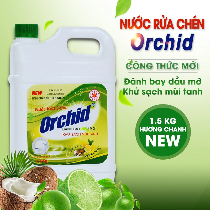 Nước rửa chén hương chanh 1.5Kg