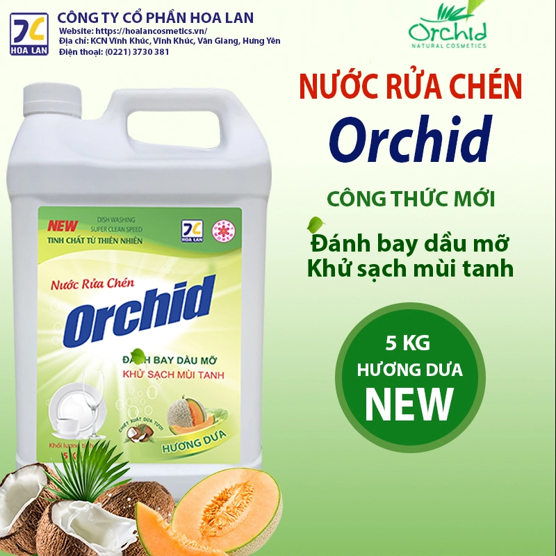 Nước rửa chén Hương Dưa 5kg