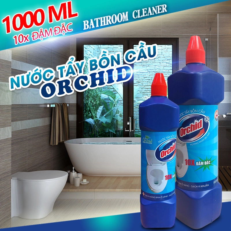 Nước tẩy bồn cầu Orchid 1000ml