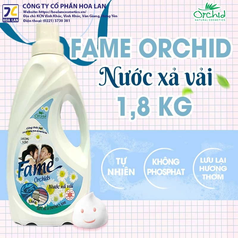 Nước xả vải Fame 1.8kg