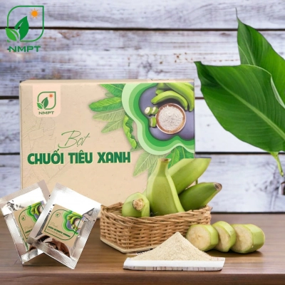Bột chuối tiêu xanh