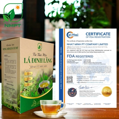 Trà thảo mộc lá đinh lăng