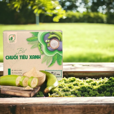 Bột chuối tiêu xanh
