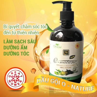 Dầu gội thảo dược O-Nature hương bồ kết 500ml