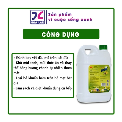 Nước rửa chén hương chanh 1.5Kg