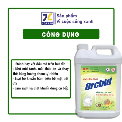 Nước rửa chén Hương Dưa 5kg