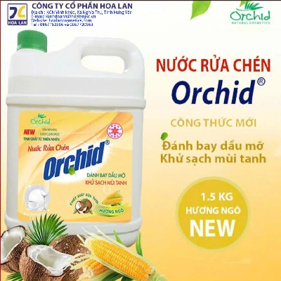 Nước rửa chén Hương Ngô 1,5kg