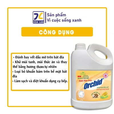Nước rửa chén Hương Ngô 3,8kg