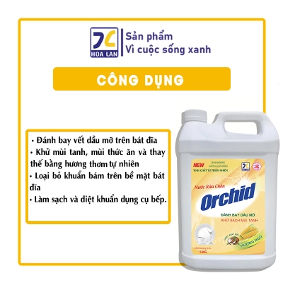Nước rửa chén Hương Ngô 5kg