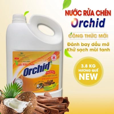Nước rửa chén Hương Quế 3.8kg