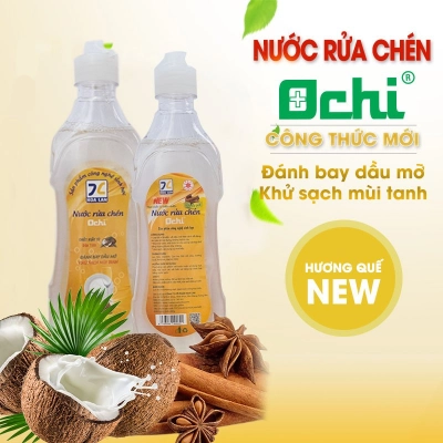 Nước rửa chén Hương Quế 400ml