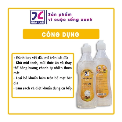 Nước rửa chén Hương Quế 400ml