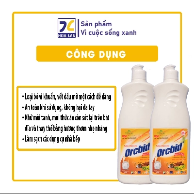Nước rửa chén Hương Quế 500ml