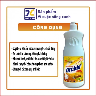 Nước rửa chén Hương Quế 500ml