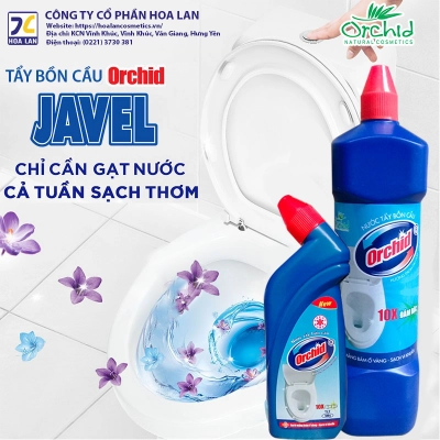 Nước tẩy bồn cầu Orchid 1000ml