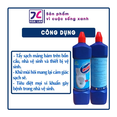 Nước tẩy bồn cầu Orchid 1000ml