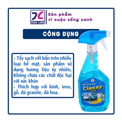 Nước tẩy đa năng Classy 500ml