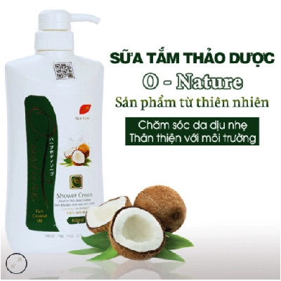 Sữa tắm thảo dược O-Nature 600 ml