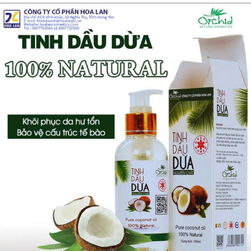 Tinh dầu dừa 50ml